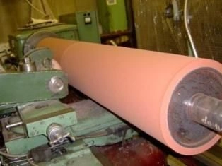 Восстановление (гуммирование) валов и барабанов силиконом и полиуретаном