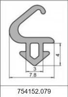 Профиль силиконовый 754152.079